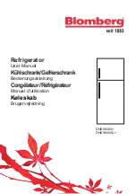 Preview for 1 page of Blomberg DNE9840A+ User Manual