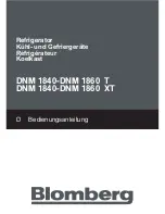 Blomberg DNM 1840 Instructions For Use Manual предпросмотр