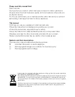 Preview for 3 page of Blomberg DNM 9650 T Operating Instructions Manual