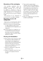 Предварительный просмотр 10 страницы Blomberg DSM 1510 i Operating Instructions Manual