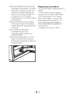 Предварительный просмотр 15 страницы Blomberg DSM 9510 A+ Operating Instructions Manual