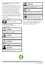 Preview for 2 page of Blomberg DTGV7001W User Manual