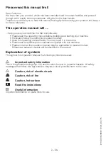 Preview for 3 page of Blomberg DV 16540 Owners And Installation Manual