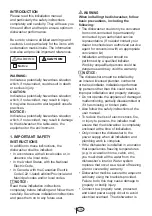 Preview for 4 page of Blomberg DW51600FBI Installation Manual