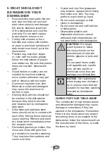 Preview for 16 page of Blomberg DWS 51500 FBI1 User Manual