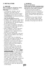 Preview for 5 page of Blomberg DWS 54100 FBI Use And Care Manual