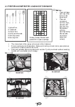 Предварительный просмотр 12 страницы Blomberg DWS 54100 FBI Use And Care Manual