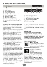 Preview for 14 page of Blomberg DWS 54100 FBI Use And Care Manual