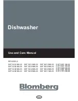 Blomberg DWT 34200 NBL00 User And Care Manual предпросмотр