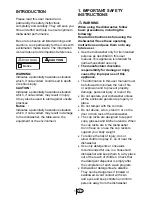 Preview for 3 page of Blomberg DWT 37200 NBL00 Use And Care Manual