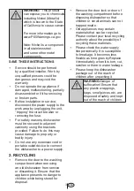 Preview for 6 page of Blomberg DWT 81800 FBI User Manual