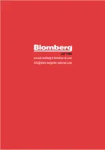 Preview for 49 page of Blomberg DWT25504SS User Manual