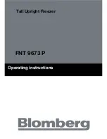 Предварительный просмотр 1 страницы Blomberg FNT 9673 P Operating Instructions Manual