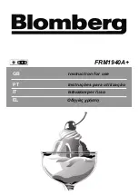 Предварительный просмотр 1 страницы Blomberg FRM1940A+ Instructions For Use Manual