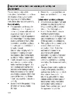 Preview for 4 page of Blomberg GEN 53415 E User Manual