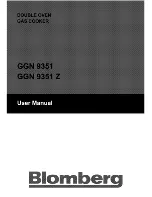 Preview for 1 page of Blomberg GGN 9351 User Manual