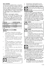 Preview for 15 page of Blomberg GGN61Z User Manual