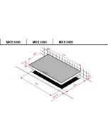 Preview for 5 page of Blomberg GKS 3134 Dimensions