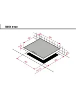 Preview for 8 page of Blomberg GKS 3134 Dimensions