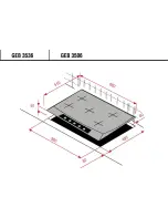Preview for 15 page of Blomberg GKS 3134 Dimensions