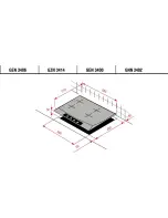 Preview for 17 page of Blomberg GKS 3134 Dimensions