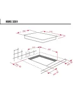 Предварительный просмотр 20 страницы Blomberg GKS 3134 Dimensions