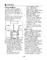 Предварительный просмотр 12 страницы Blomberg HGN 9125 User Manual