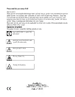 Preview for 2 page of Blomberg HGS 9112 E User Manual