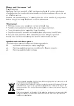 Preview for 2 page of Blomberg KFD 9950 XA+ Operating Instructions Manual