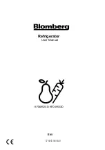 Preview for 1 page of Blomberg KFD4952XD User Manual