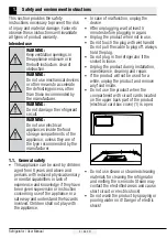 Preview for 4 page of Blomberg KFD4952XD User Manual