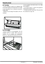 Предварительный просмотр 27 страницы Blomberg KFD4952XD User Manual