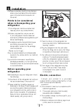 Preview for 8 page of Blomberg KND 9920 PD Operating Instructions Manual