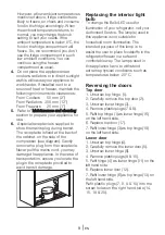 Preview for 11 page of Blomberg KND4554VI Operating Instructions Manual