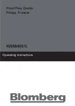 Blomberg KNM4561i Operating Instructions Manual preview