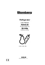 Preview for 1 page of Blomberg KQD 1253 XN User Manual