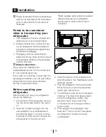 Preview for 8 page of Blomberg KQD 1360 E A+ Operating Instructions Manual