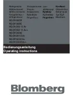 Preview for 1 page of Blomberg KQD 1360B Operating Instructions Manual