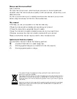 Предварительный просмотр 2 страницы Blomberg KQD 1360X Instruction Manual