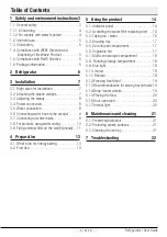 Предварительный просмотр 3 страницы Blomberg KQD1110 Operating Instructions Manual