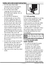 Preview for 5 page of Blomberg KQD1110 Operating Instructions Manual