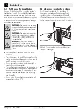 Preview for 8 page of Blomberg KQD1110 Operating Instructions Manual