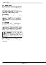 Предварительный просмотр 44 страницы Blomberg KQD1110 Operating Instructions Manual