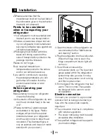 Preview for 9 page of Blomberg KSM 9510 A+ Operating Instructions Manual