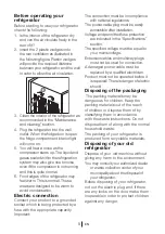 Preview for 10 page of Blomberg KSM 9640 A Series Operating Instructions Manual