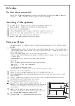 Предварительный просмотр 11 страницы Blomberg KU 1160 Operating Instructions Manual