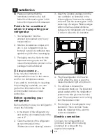 Preview for 9 page of Blomberg KWS 9220 X Operating Instructions Manual