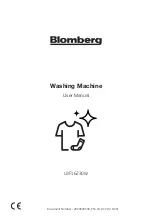 Preview for 1 page of Blomberg LBF16230W User Manual