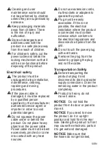 Preview for 5 page of Blomberg LDF00210W User Manual