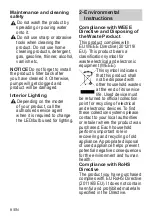 Preview for 8 page of Blomberg LDF00210W User Manual